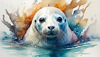seal on the beach