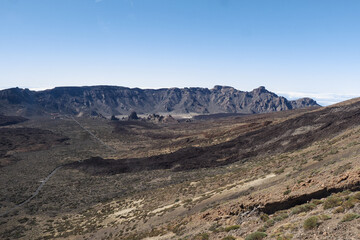 Fototapeta na wymiar Tenerife, Spain: Teide National Park, landscape