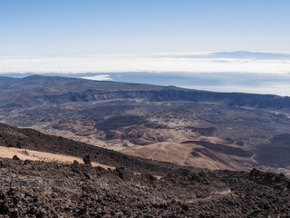 Tenerife, Spain: Teide National Park, landscape