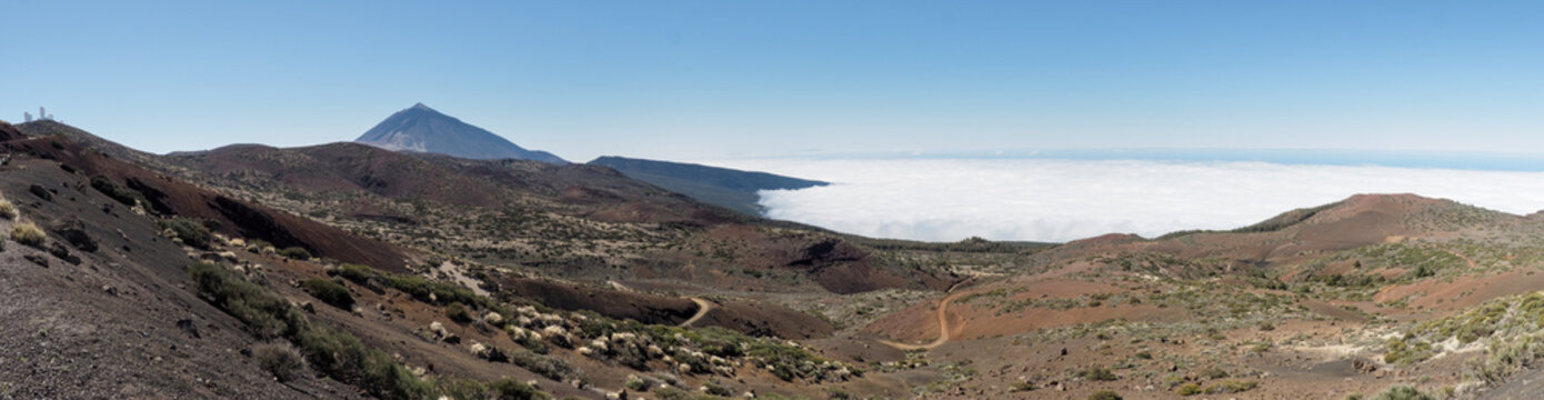 Tenerife, Spain: Teide National Park, landscape