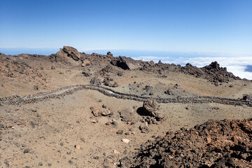 Tenerife, Spain: Teide National Park, landscape