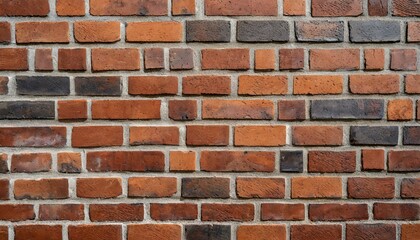 Fototapeta premium brick wall featuring a symmetrical checkered pattern using rectangle bricks