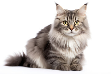 cat animal concept. feline silhouette