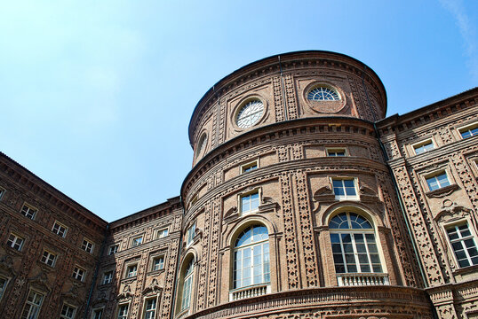 Palazzo Reale nel centro di Torino, Piemonte, Italia.