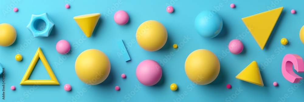 Poster dynamic geometric backgrounds sharp angles, interlocking shapes, vibrant colors