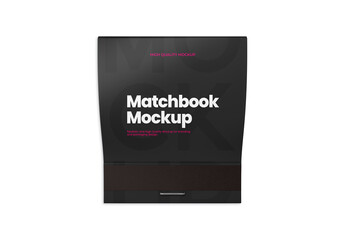 Matchbook Mockup - obrazy, fototapety, plakaty