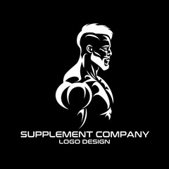 Supplement Company Vector Logo Design