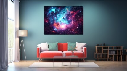 The Milky Way galaxy wall art