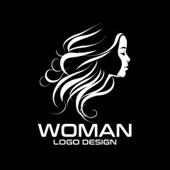 Woman Vector Logo Design