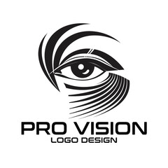 Pro Vision Vector Logo Design