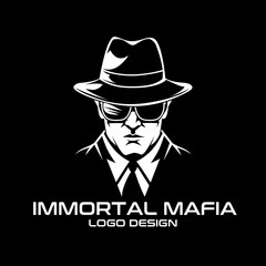 Immortal Mafia Vector Logo Design