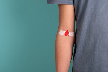 Blood cells, donate plasma, world blood donor day, health care, transfusion, Leukaemia disease, arm...