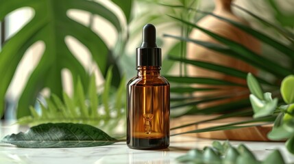 Fototapeta premium Anti-aging serum with peptides