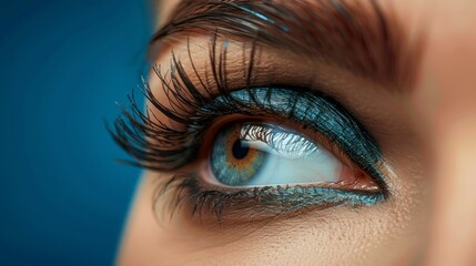 Fototapeta premium Mascara for dramatic length and curl