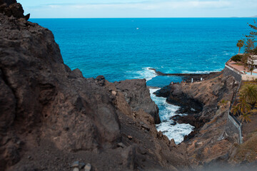 Bucht in Los Gigantos