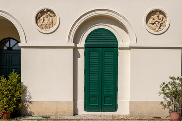 Details of the Chatear Poharnsko, Moravia, Czechia