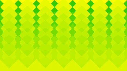 Neon green and yellow abstract background with halftone rhombus, triangular pattern, geometric texture, zigzag lines and angles	