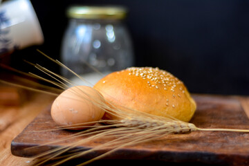 Bollos para hamburgeza estilo brioche