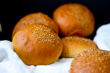 Bollos para hamburgeza estilo brioche