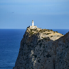 the lighthouse in the mountain