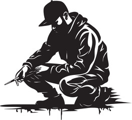 StreetStyle Maestro Black Logo Emblem TagTalent Virtuoso Vector Artist Symbol