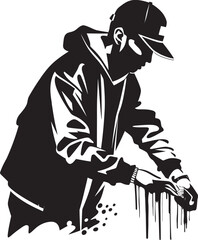 TagTact Vector Artist Icon UrbanCraft Vector Graffiti Icon