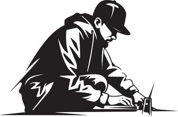 StreetStyle Master Black Logo Graffiti Icon SpraySavant Symbol Vector Urban Art Logo