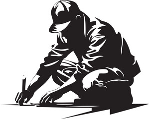 Aerosol Ace Black Logo Design Icon Urban Expression Vector Graffiti Artist Emblem