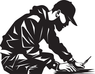 WallWielder Maverick Black Logo Artist TagTactician Genius Vector Graffiti Symbol