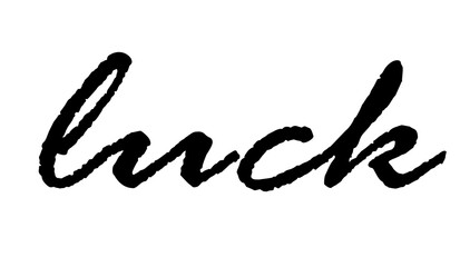 Luck text quote