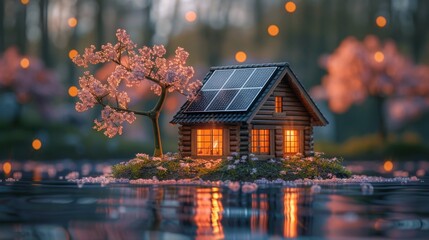 Small House With Tree