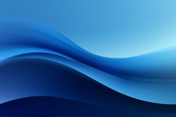 Sky Blue to Deep Blue abstract fluid gradient design, curved wave in motion background for banner, wallpaper, poster, template, flier and cover