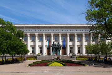 The SS. Cyril and Methodius National Library in Sofia