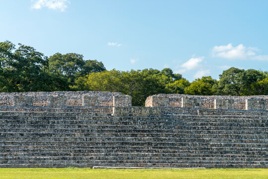 Antigua ciudad Maya de Edzn&aacute;, en Campeche, M&eacute;xico.
