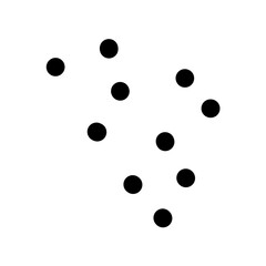 Dots abstract shapes