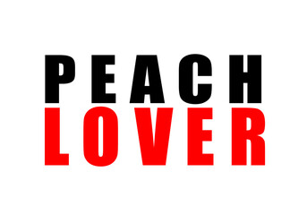 Peach lover png