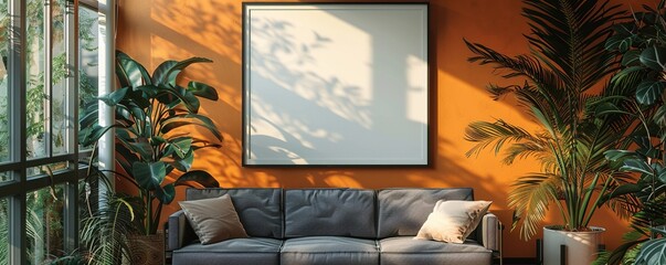 Stylish Frame Mock up.