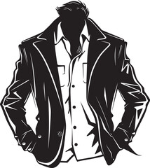 CitySleek Iconic Emblem of Urban Chic MetroMaven Hand Drawn Symbol for Modern Jacket
