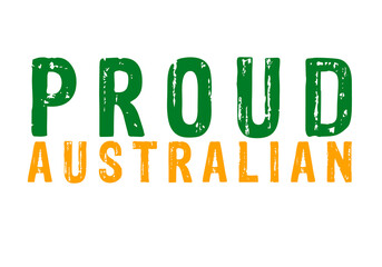 Fototapeta premium Proud Australian