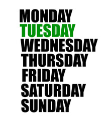 Days of the week png