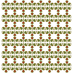 abstract background with floral ornament