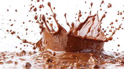 Explosive Chocolate and Coffee Splash.