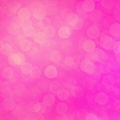 Pink bokeh square background for banner, poster, ad, celebrations, and various design works