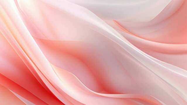 Pink and white background with wave pattern