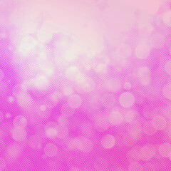 Pink bokeh square background for banner, poster, ad, celebrations, and various design works