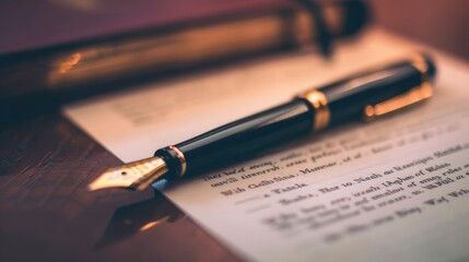 Last Will and Testament Document. Legal Paperwork for Wealth and Death Agreements