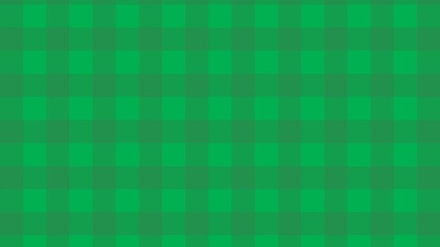 animated background with a green flannel theme