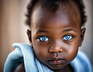 african baby portrait girl, boy , beautiful baby, portrait baby, african child