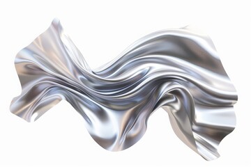 metal and aluminium foil sheet isolated on white background