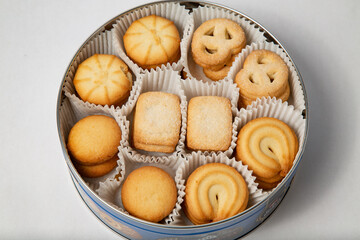 cookies in a box